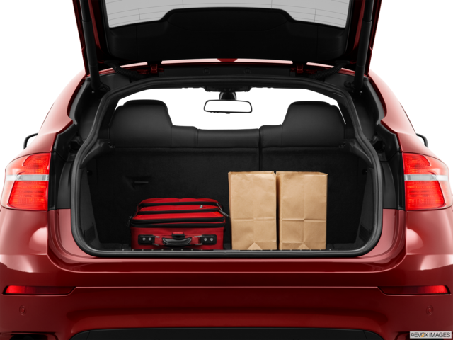 2012 bmw x6 cargo area with stuff