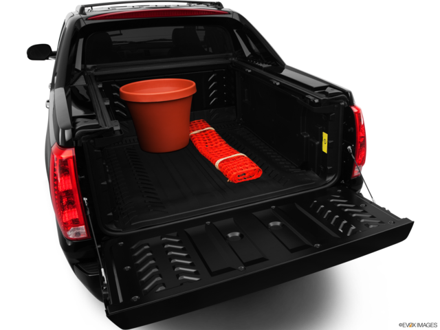 2012 cadillac escalade-ext cargo area with stuff