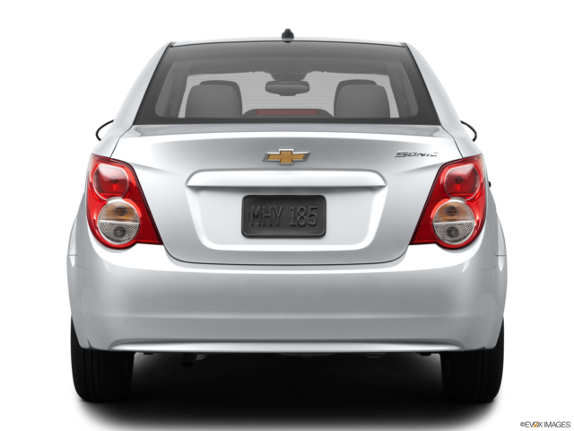 2012 chevrolet sonic back