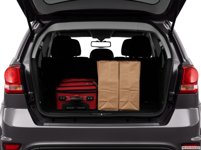 2012 dodge journey cargo area with stuff