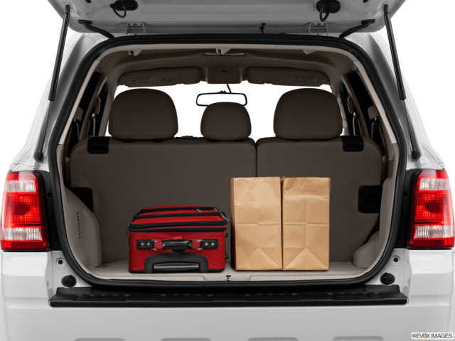 2012 ford escape-hybrid cargo area with stuff