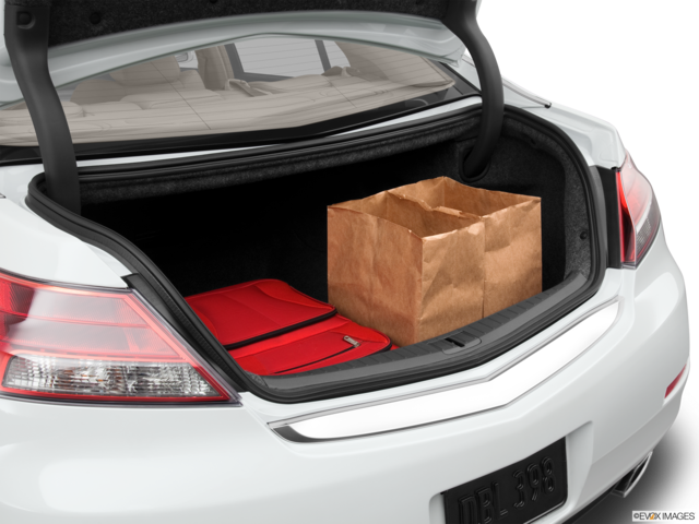 2013 acura tl cargo area with stuff