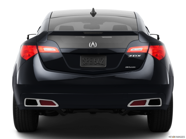 2013 acura zdx back
