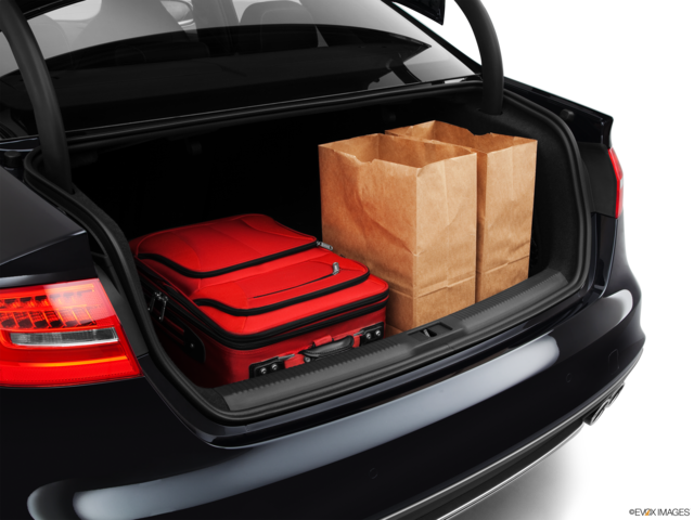 2013 audi s4 cargo area with stuff