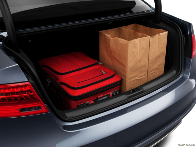 2013 audi s5 cargo area with stuff