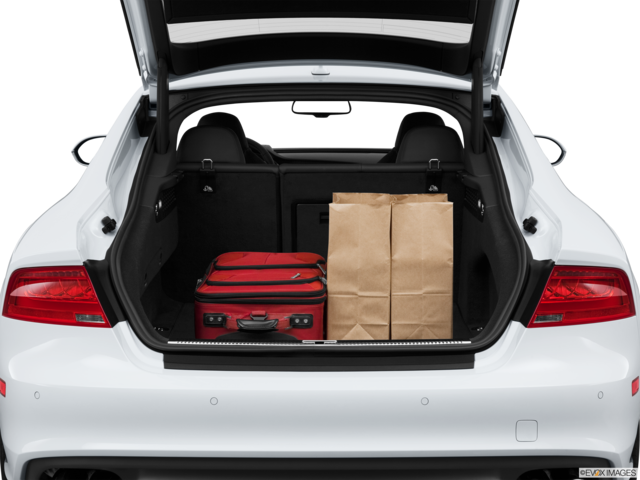 2013 audi s7 cargo area with stuff