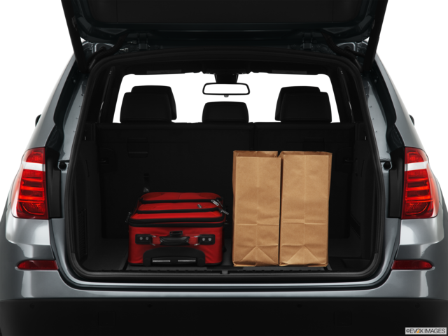 2013 bmw x3 cargo area with stuff