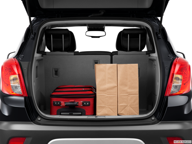 2013 buick encore cargo area with stuff