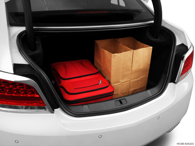 2013 buick lacrosse cargo area with stuff