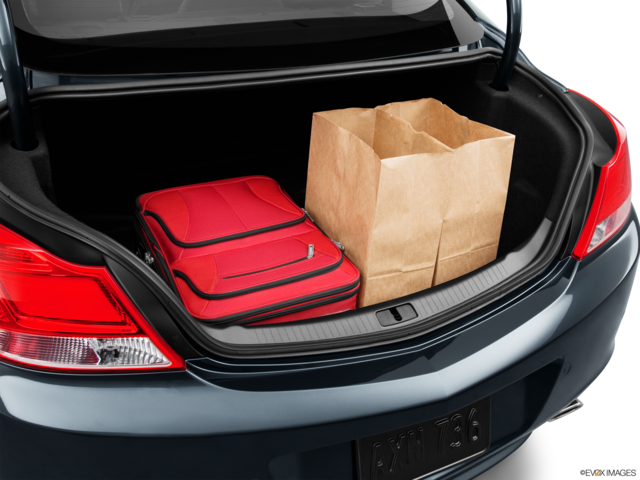 2013 buick regal cargo area with stuff