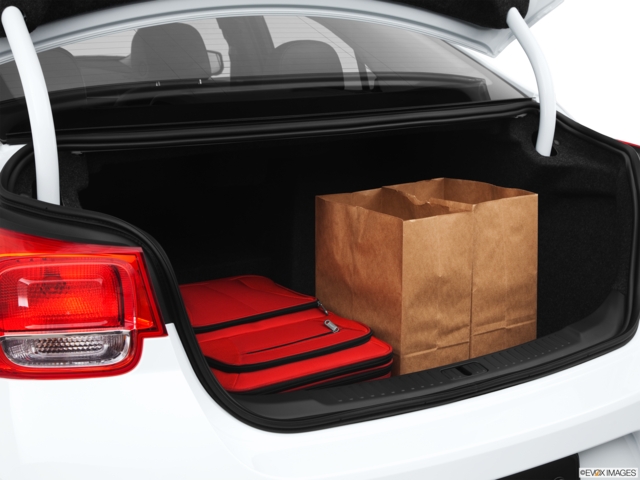 2013 chevrolet malibu cargo area with stuff