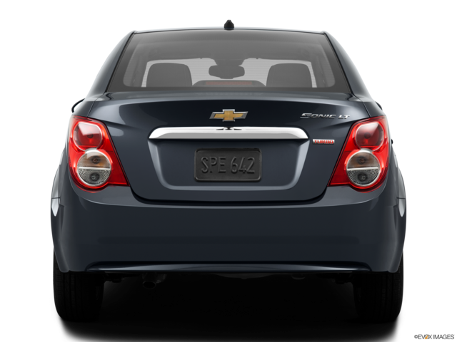 2013 chevrolet sonic back