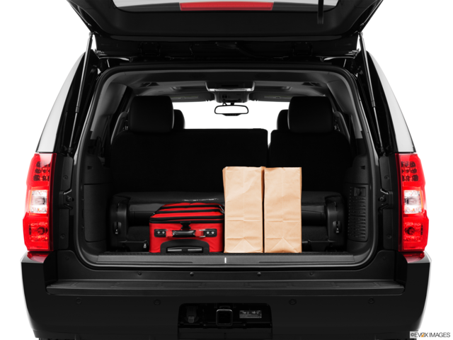 2013 chevrolet tahoe-hybrid cargo area with stuff
