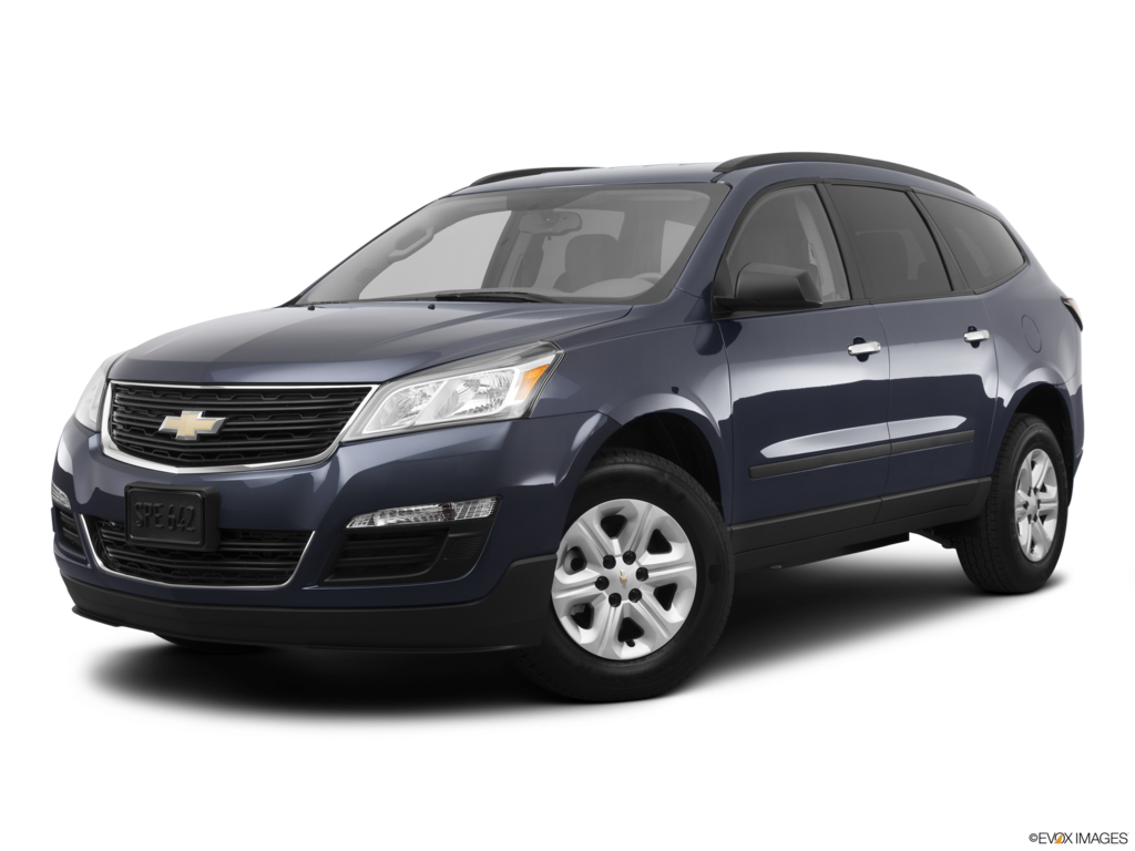 2013 chevrolet traverse angled front