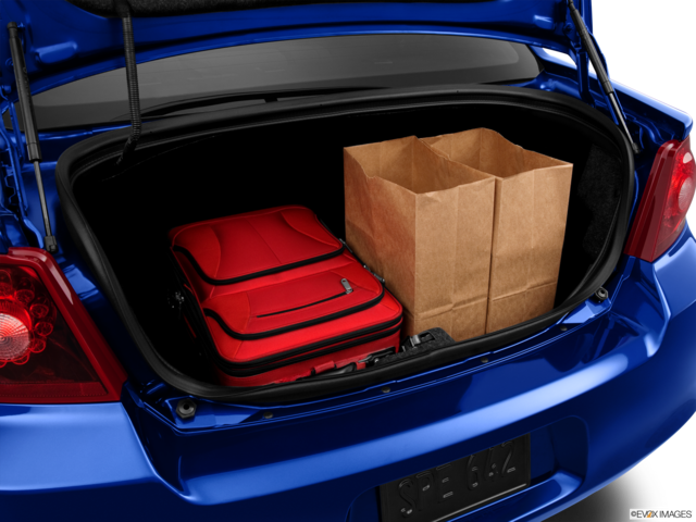 2013 dodge avenger cargo area with stuff
