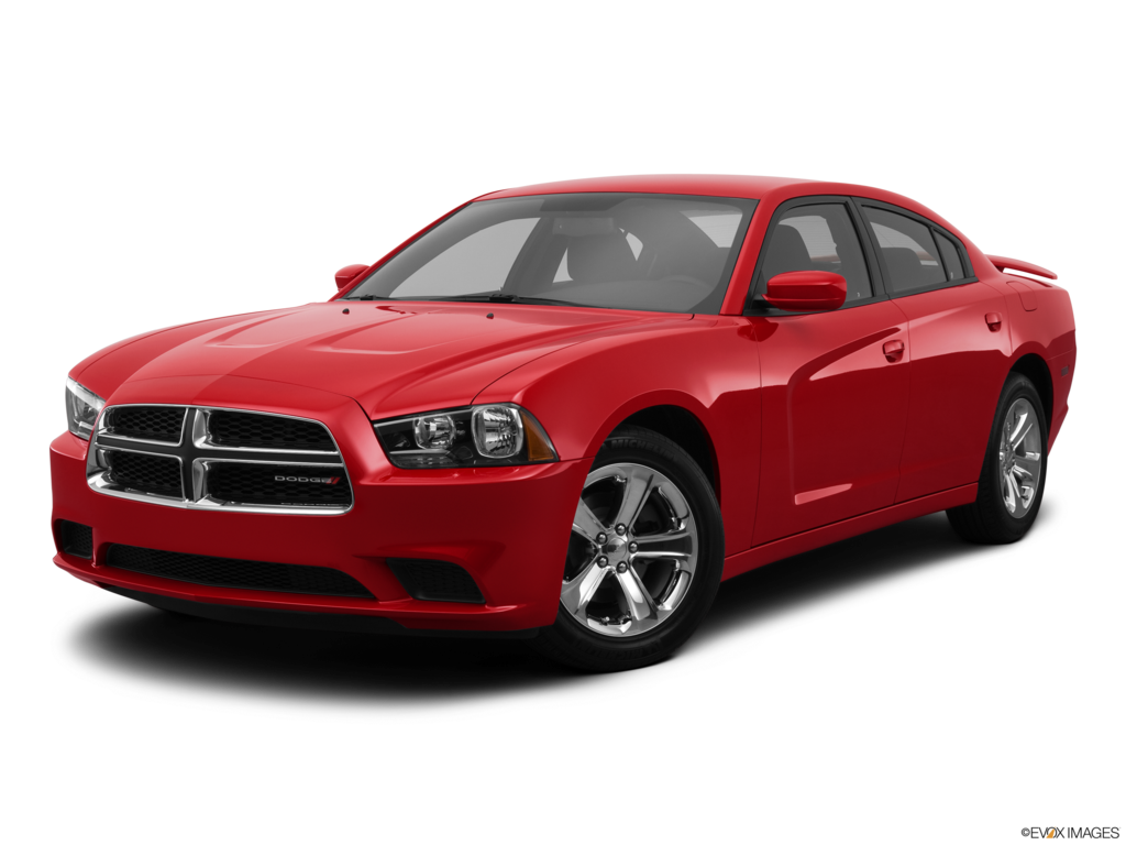 2013 dodge charger angled front