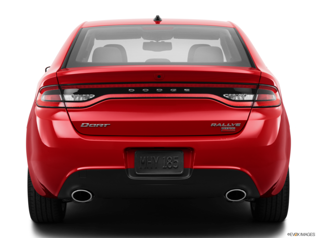2013 dodge dart back