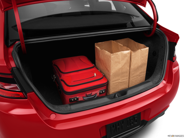 2013 dodge dart cargo area with stuff