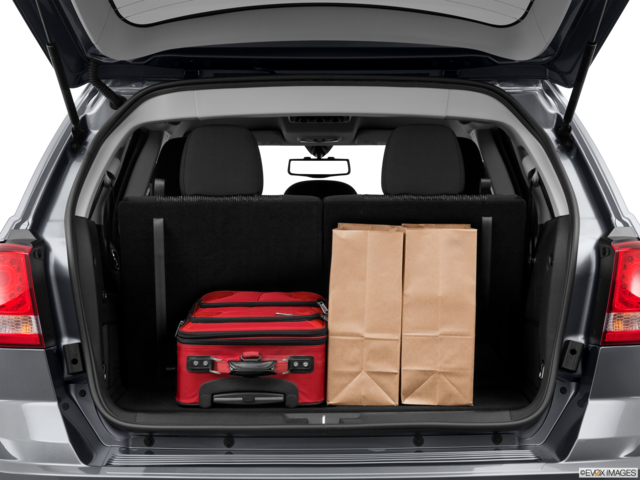 2013 dodge journey cargo area with stuff