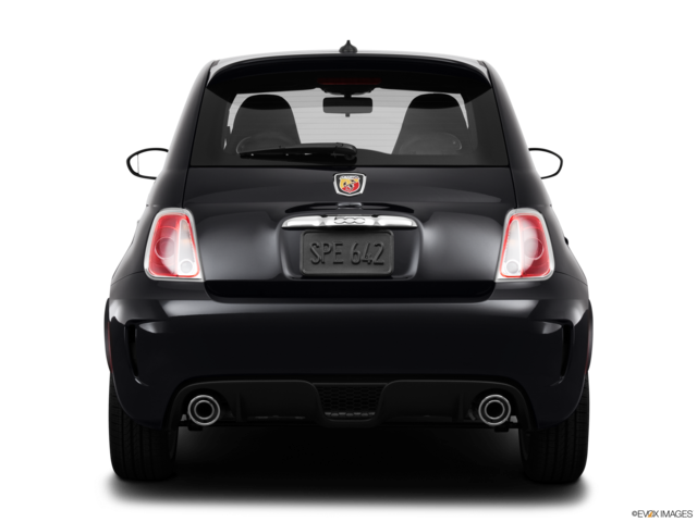 2013 fiat 500 back