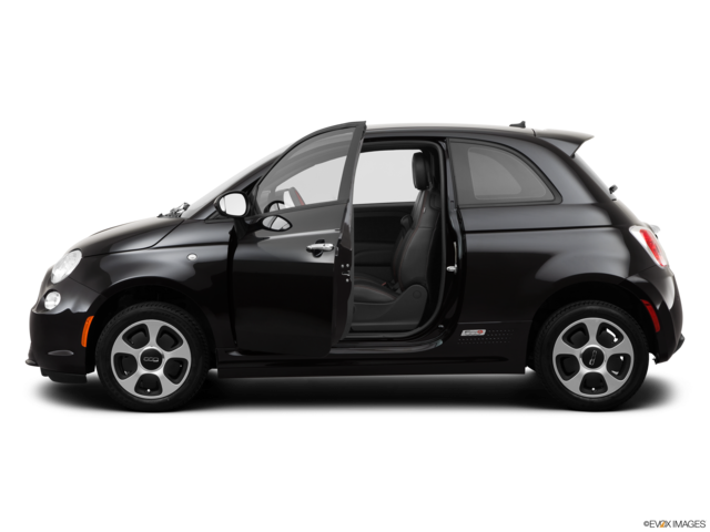 2013 fiat 500e side