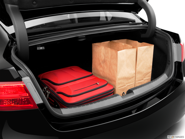 2014 acura ilx cargo area with stuff