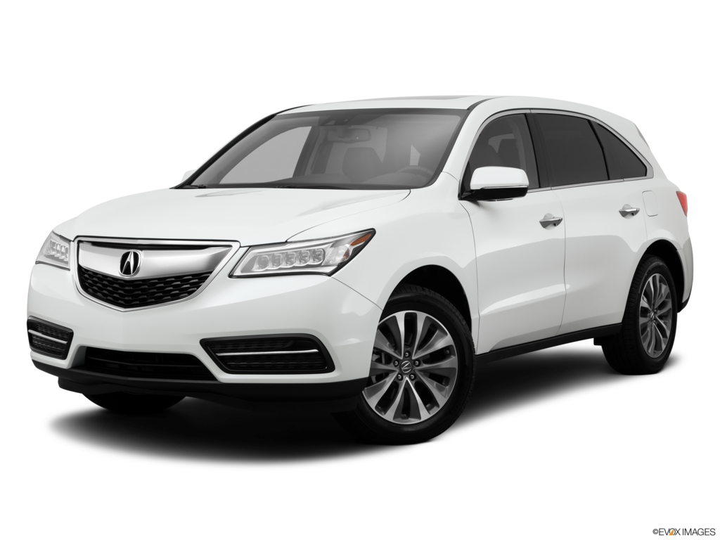 2014 acura mdx angled front