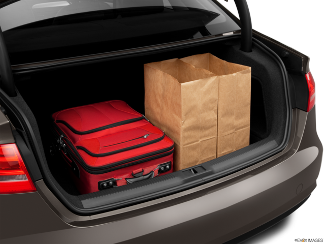 2014 audi a4 cargo area with stuff