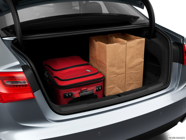 2014 audi a6 cargo area with stuff