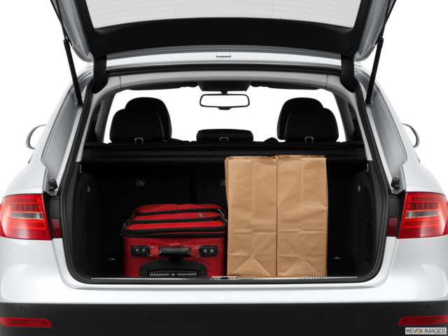 2014 audi allroad cargo area with stuff