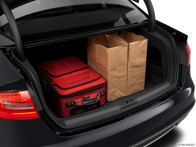 2014 audi s4 cargo area with stuff