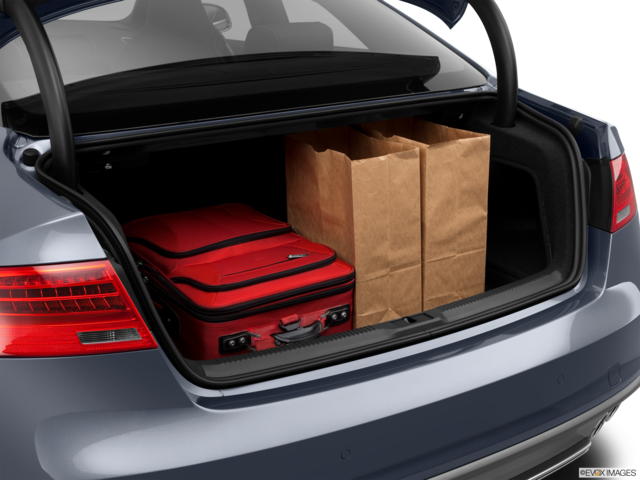 2014 audi s5 cargo area with stuff