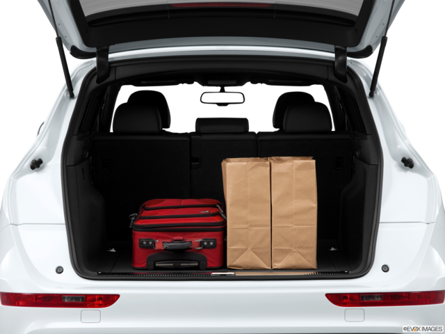2014 audi sq5 cargo area with stuff