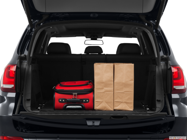 2014 bmw x5 cargo area with stuff