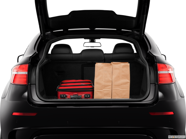 2014 bmw x6 cargo area with stuff