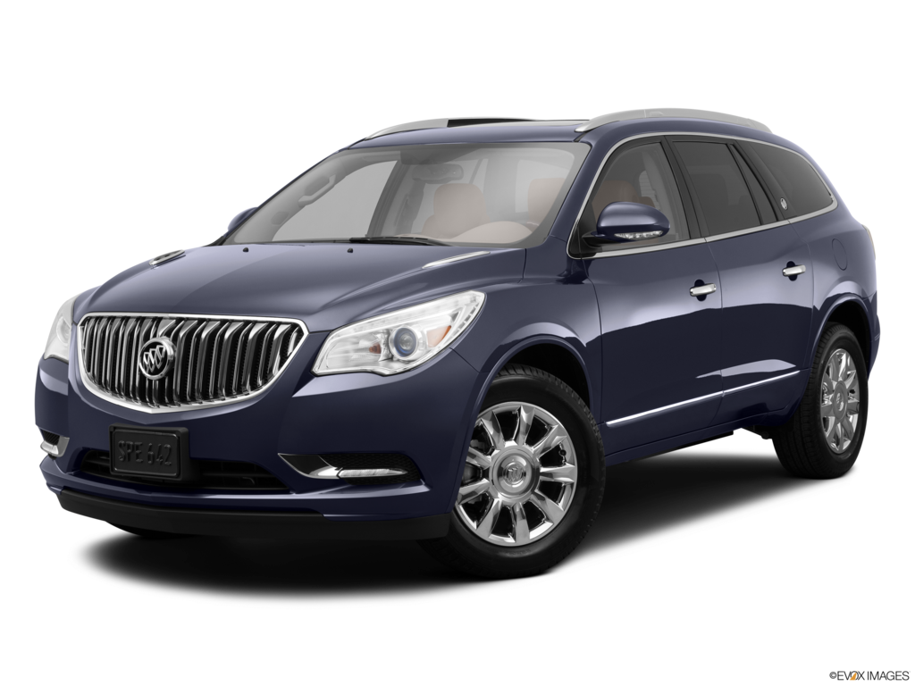 2014 buick enclave angled front