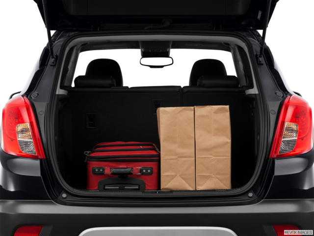2014 buick encore cargo area with stuff