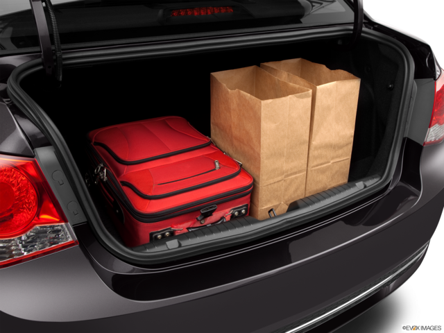 2014 chevrolet cruze cargo area with stuff