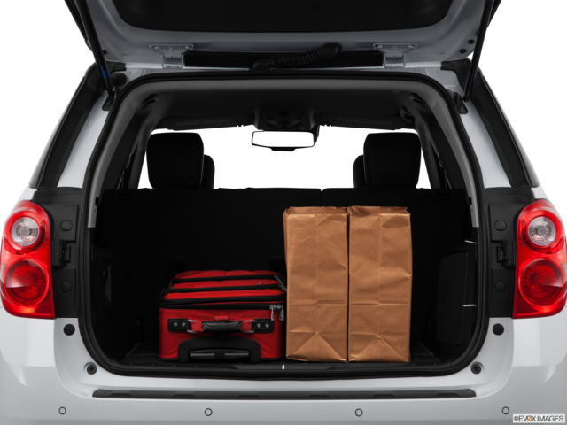 2014 chevrolet equinox cargo area with stuff