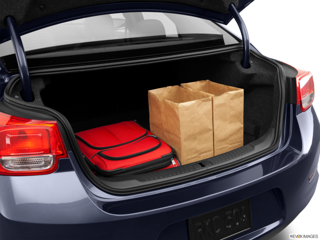2014 chevrolet malibu cargo area with stuff