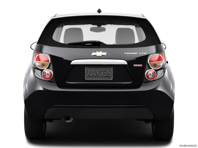 2014 chevrolet sonic back