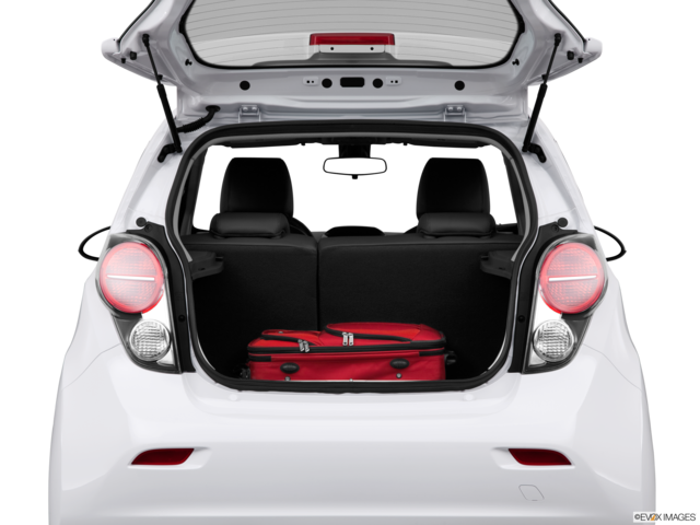 2014 chevrolet spark-ev cargo area with stuff