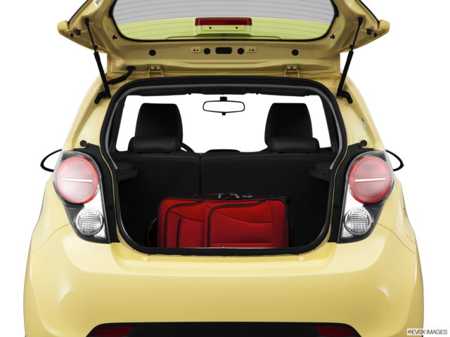 2014 chevrolet spark cargo area with stuff