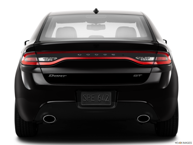 2014 dodge dart back