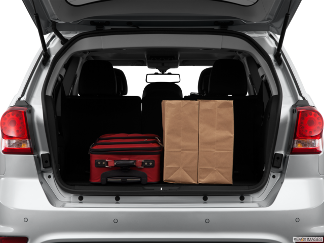 2014 dodge journey cargo area with stuff