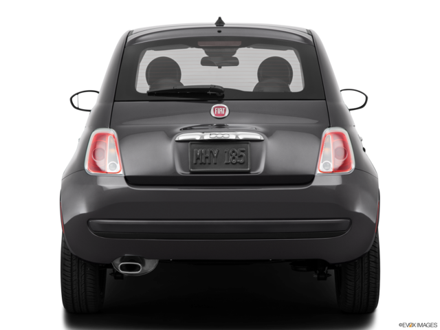 2014 fiat 500 back