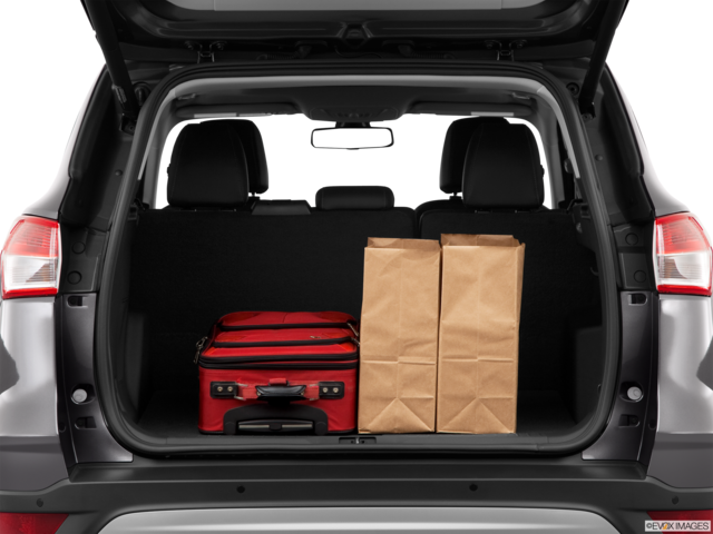 2014 ford escape cargo area with stuff