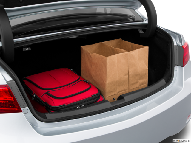 2015 acura ilx cargo area with stuff