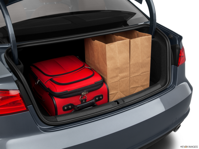2015 audi a3 cargo area with stuff