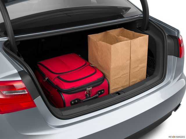 2015 audi a6 cargo area with stuff